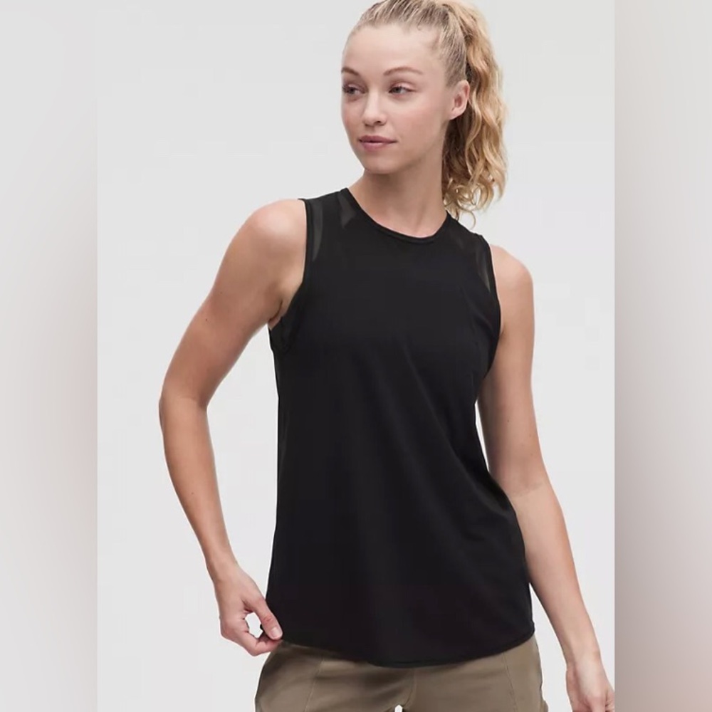Lululemon Sculpt Tank Top Black Size 8